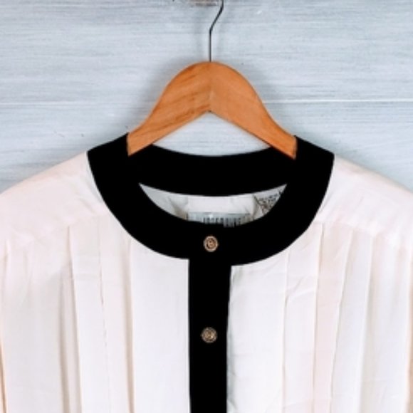 Vintage 80s Josephine Blouse  8 - Picture 8 of 8